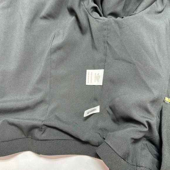 Eva Mendes New York & Company Black Off Shoulder Belted Moto Jacket Size S - Picture 10 of 10